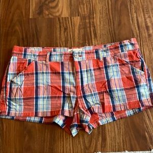 Hollister Plaid Shorts